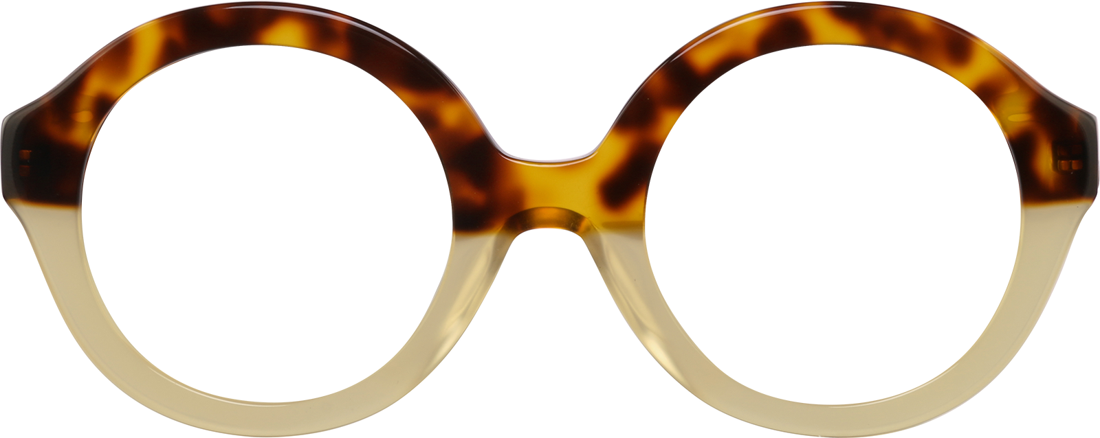 Front view of Pico Round Sunglasses 4422225 in Tortoiseshell