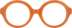 Pico Round Sunglasses 4422242 in Orange