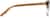 Side view of Skyline Glasses 4422415 in Brown thumbnail