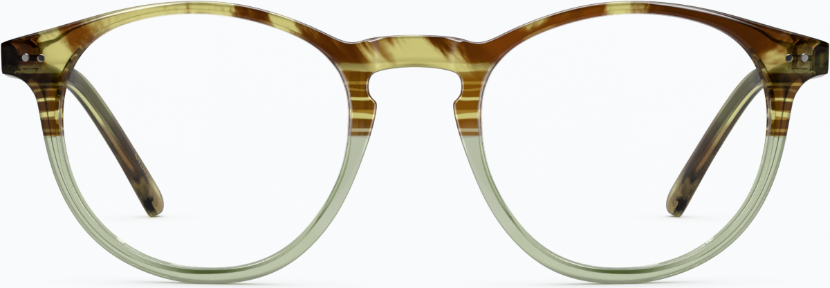 Front view of Skyline Glasses 4422424 in Forest thumbnail