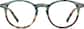 Front view of Skyline Glasses 4422425 in Peacock thumbnail