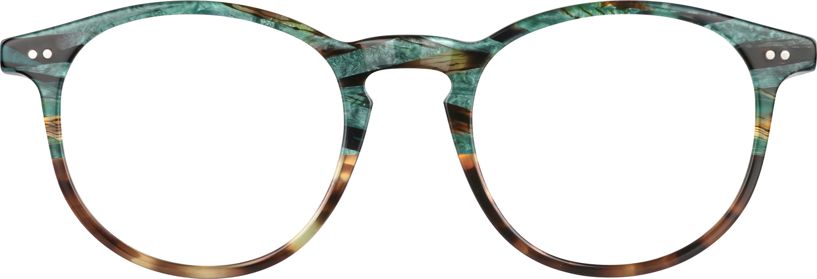 Brown Rectangle Glasses #4427015 | Zenni Optical