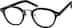 Round Glasses 4422721 in Black