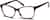 Angle view of Rectangle Glasses 4424415 in Espresso thumbnail