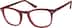 Square Glasses 4424518 in Red