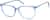 Angle view of Rectangle Glasses 4424716 in Blue thumbnail