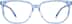 Rectangle Glasses 4424716 in Blue