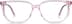 Rectangle Glasses 4424719 in Pink