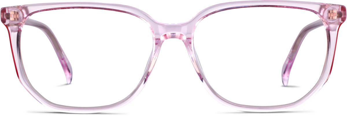 Pink Rectangle Glasses