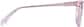 Side view of Rectangle Glasses 4424719 in Pink thumbnail