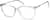 Angle view of Rectangle Glasses 4424723 in Clear thumbnail