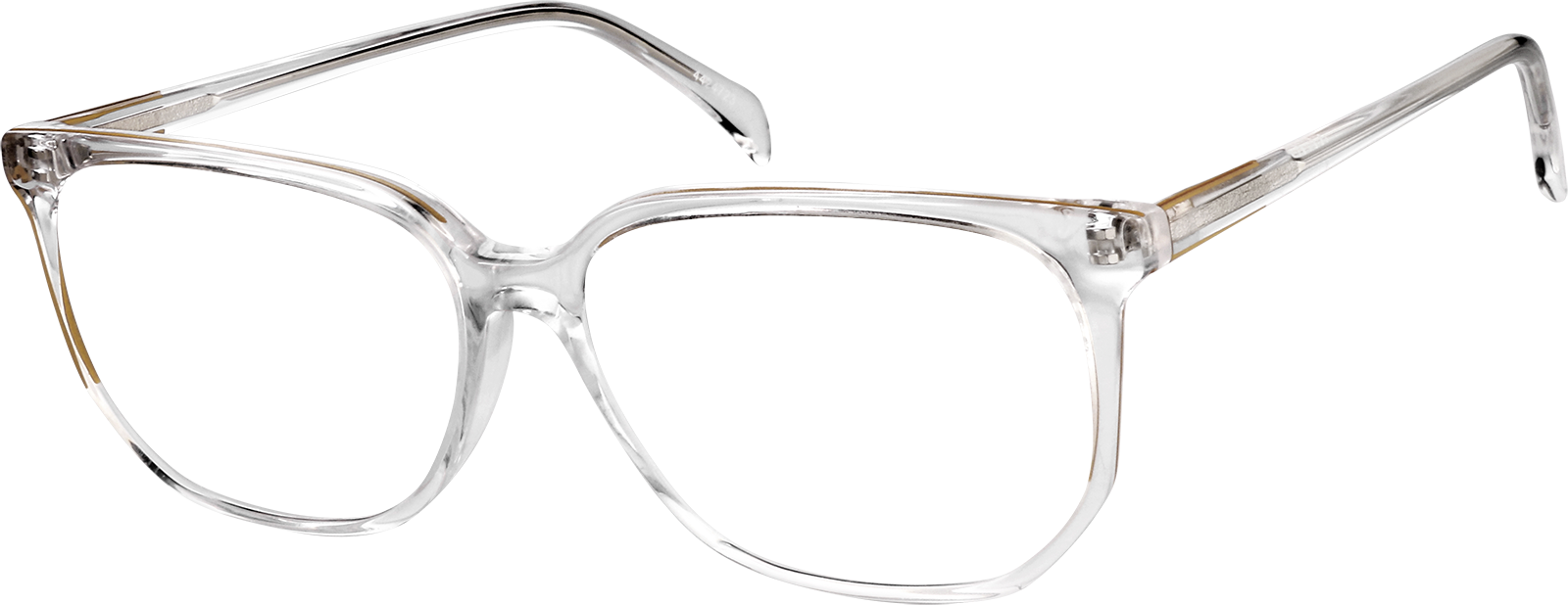 『EYE 770 CLEAR』 zeroUV Female Women's Retro Rhinestone Embellished Clear