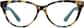 Front view of Oval Glasses 4425125 in Pattern thumbnail