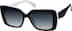 Premium Square Sunglasses 4425221 in Black