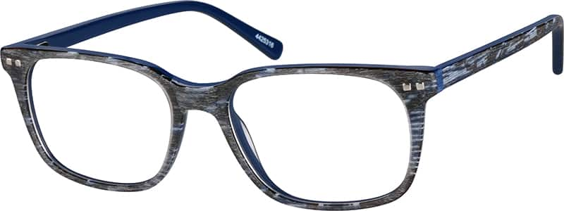 Angle view of Square Glasses 4425316 in Navy