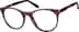 Round Glasses 4425518 in Red