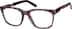 Square Glasses 4425618 in Red