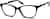 Angle view of Square Glasses 4425721 in Black thumbnail