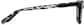 Side view of Square Glasses 4425721 in Black thumbnail
