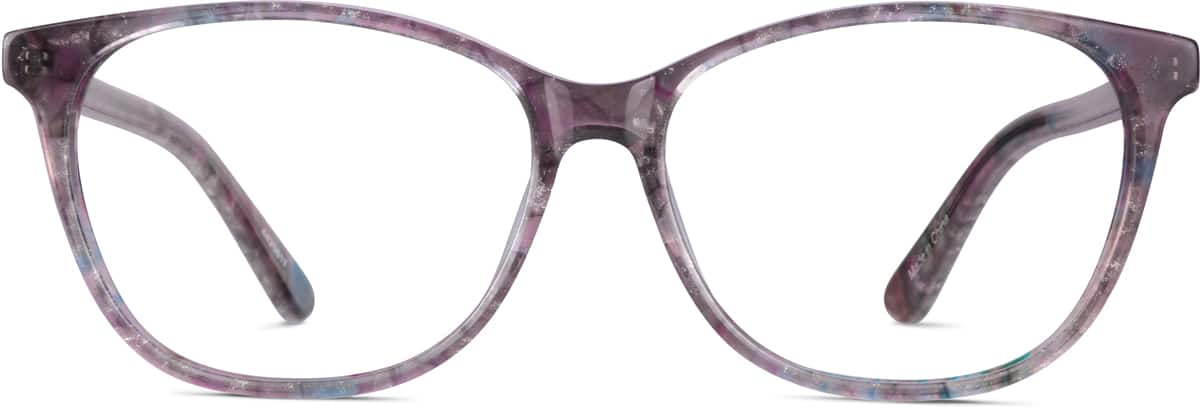 Front view of Kids’ Oval Glasses 4425817 in Cosmic