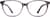 Front view of Kids’ Oval Glasses 4425817 in Cosmic thumbnail