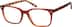 Square Glasses 4425915 in Brown