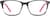 Front view of Square Glasses 4426112 in Charcoal thumbnail