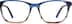 Square Glasses 4426116 in Blue Pattern
