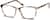 Angle view of Square Glasses 4426135 in Ivory Tortoiseshell thumbnail