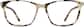 Front view of Square Glasses 4426135 in Ivory Tortoiseshell thumbnail