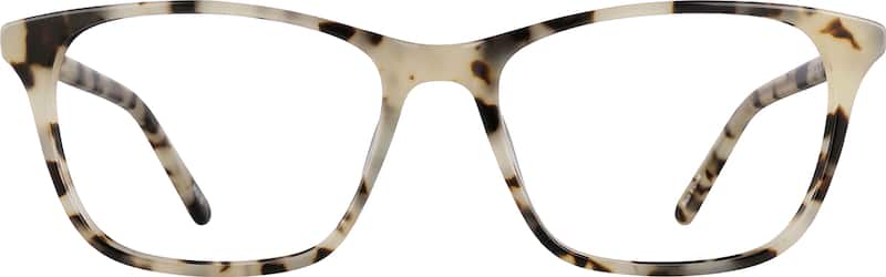 Ivory Tortoiseshell Square Glasses