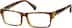 Rectangle Glasses 442625 in Tortoiseshell