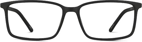 Axis Rectangle Black Glasses for Men