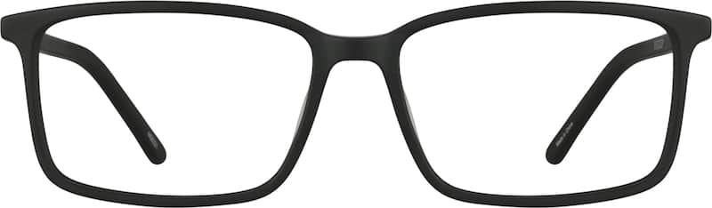 Black  Rectangle Glasses
