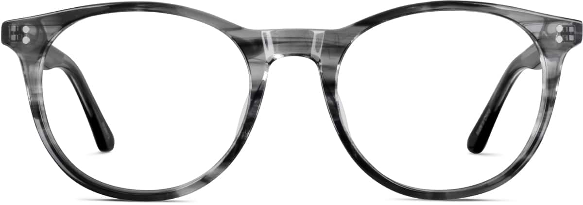 Tortoiseshell Round Glasses #7815825 | Zenni Optical