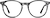 Front view of Round Glasses 4426612 in Smoke thumbnail