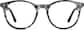 Front view of Round Glasses 4426612 in Smoke thumbnail