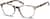 Angle view of Round Glasses 4426635 in Latte thumbnail