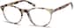 Angle view of Round Glasses 4426635 in Latte thumbnail