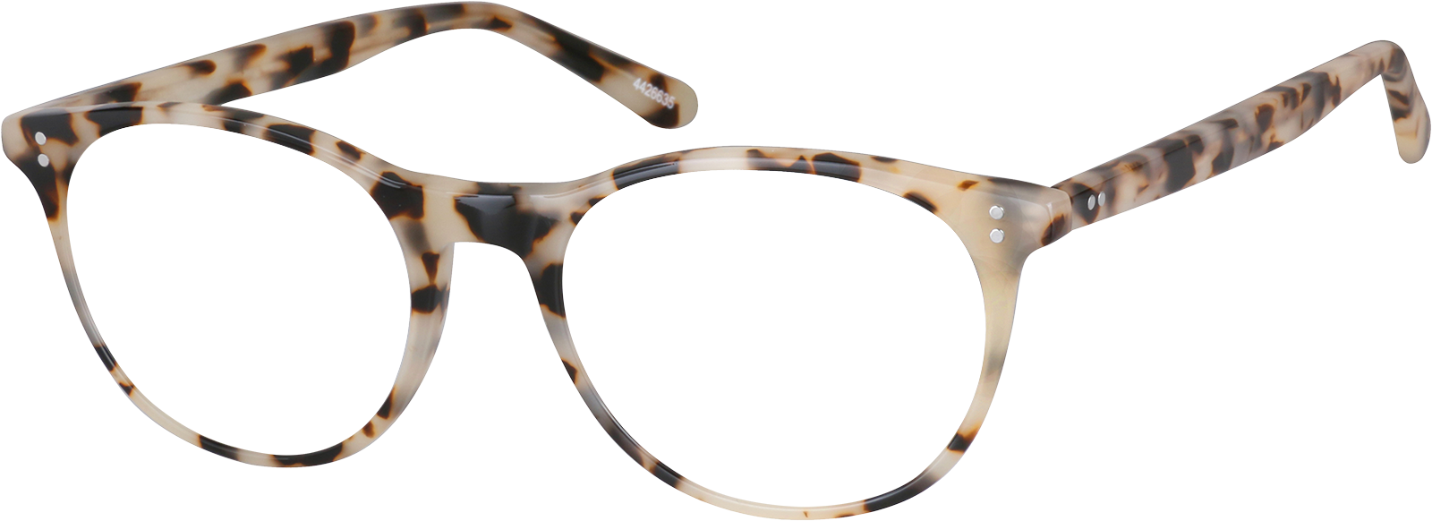 Smoke Round Glasses #4426612 | Zenni Optical