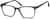 Angle view of Rectangle Glasses 4426912 in Dark Gray thumbnail