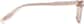 Side view of Rectangle Glasses 4426915 in Light Brown thumbnail