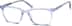 Rectangle Glasses 4426916 in Light Blue