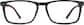 Front view of Rectangle Glasses 4427015 in Brown thumbnail