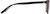 Side view of Rectangle Glasses 4427015 in Brown thumbnail