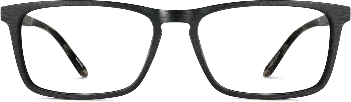Black  Rectangle Glasses