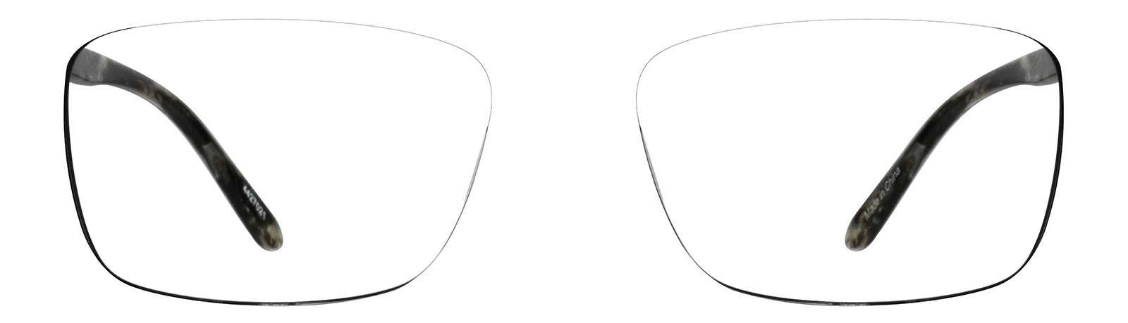 Brown Rectangle Glasses #4427015 | Zenni Optical