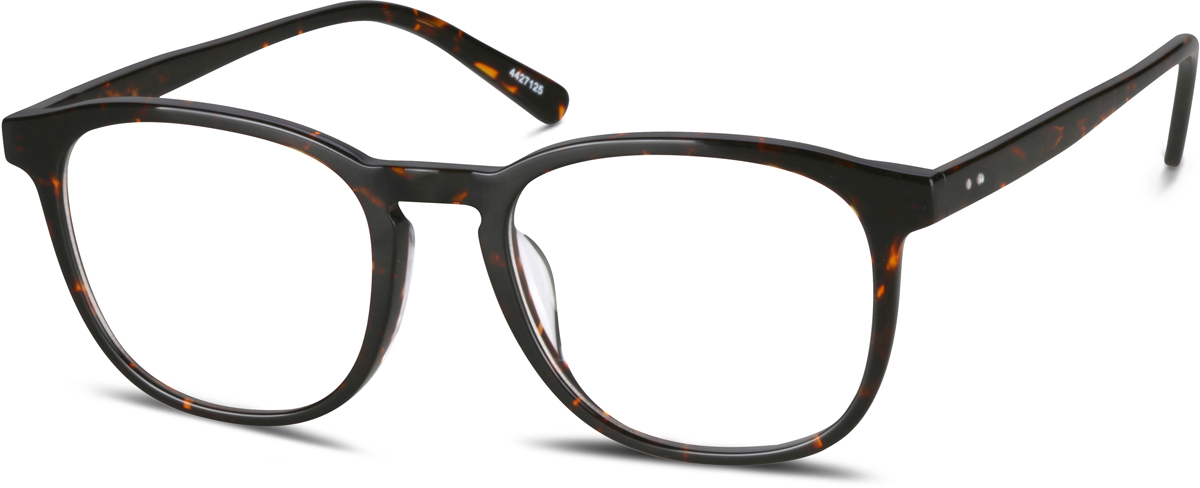 Tortoiseshell Square Glasses 4427125