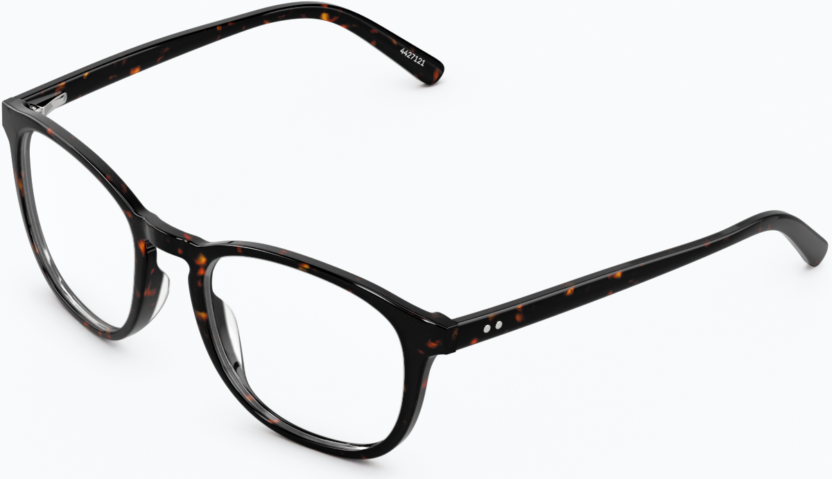 Angle view of Square Glasses 4427125 in Tortoiseshell thumbnail