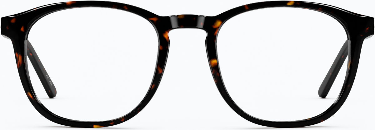Front view of Square Glasses 4427125 in Tortoiseshell thumbnail